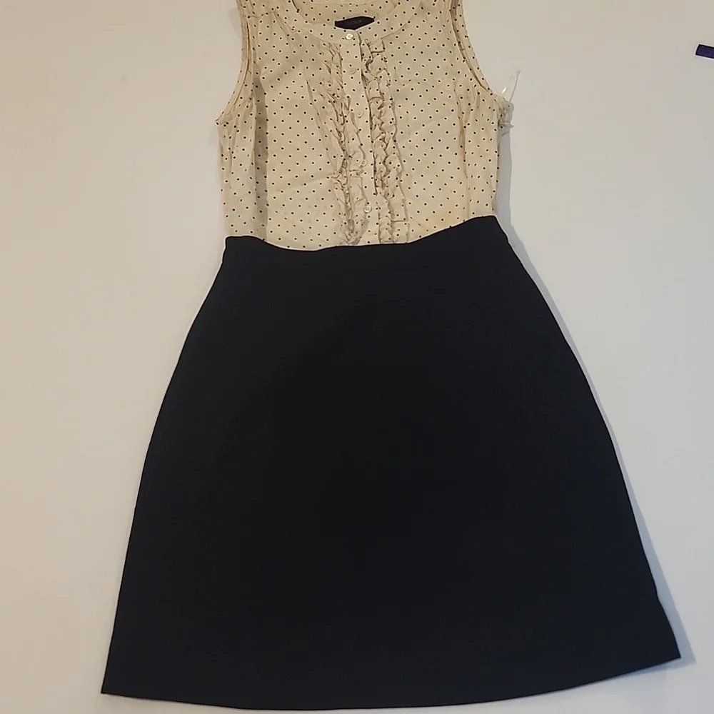 J.crew Elegant Black & Cream Women's Skirt
